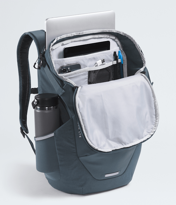 base camp kaban charged laptop backpack THE NORTH FACE 26L, Tnf Black, One Size, Custom Electronics Custom Basecamp Concourse Laptop Backpack