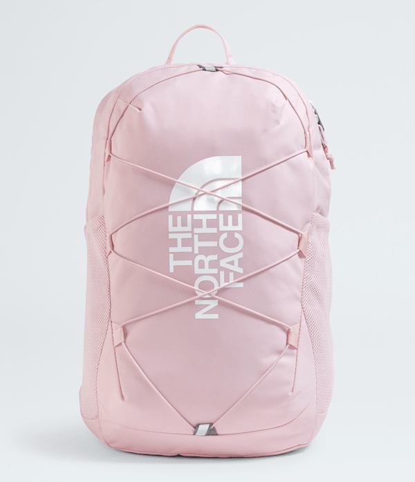 The North Face Youth Court Jester Backpack: Pale Blossom/White