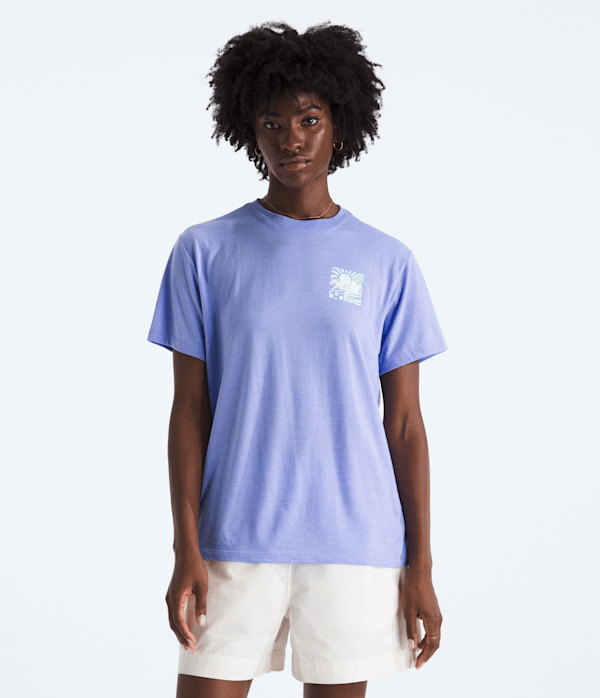 三代目　ØMI NFINITY MOON Replica LS Tee Women's Tri-Blend Vibey Sun Short-Sleeve Tee | The North Face