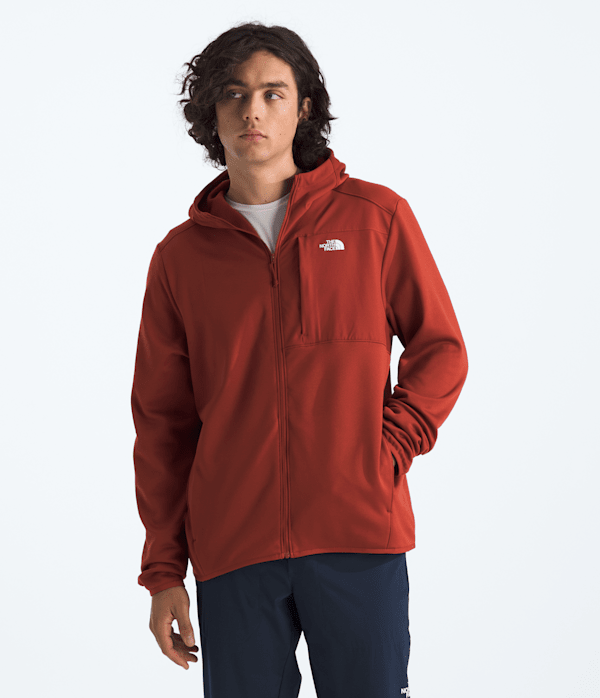 The North Face Men’s TNF™ Performance Fleece Full-Zip Hoodie Jacket (Size: XXL)