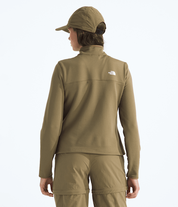 Women's Cedar Trail Grid Fleece ¼-Zip Jacket | The North Face