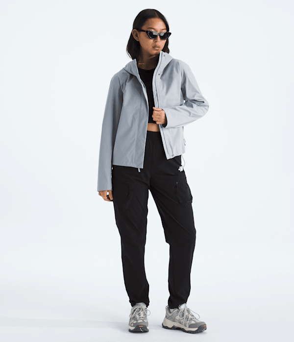 Women’s Voyage Rain 3L Hooded Jacket - thumbnail 2
