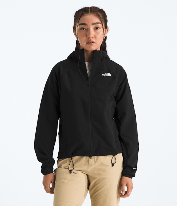 The North Face Women’s Tek Approach Futurefleece™ Hooded Jacket (Size: Small): Black