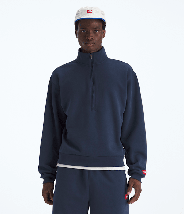 Mens-TNF-Red-Box-Half-Zip-TNF-