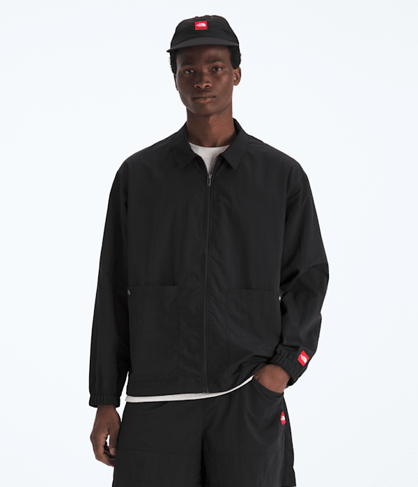 Men’s TNF™ Red Box Nylon Long-Sleeve Shirt - thumbnail 9
