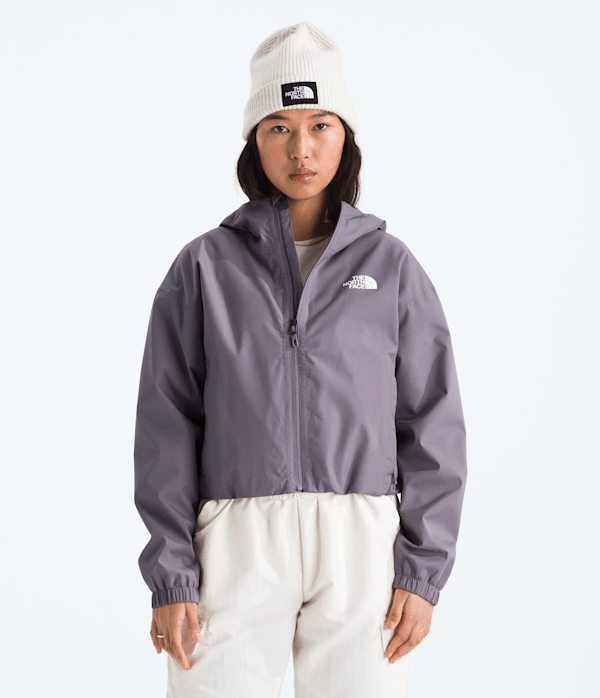 The North Face Women’s Quest Mono Cropped Waterproof Jacket (Size: XXL)