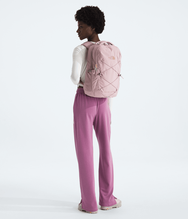 north face backpack jester purdy pink The Women's Everyday Laptop and mesh side pockets Pink north face backpack 