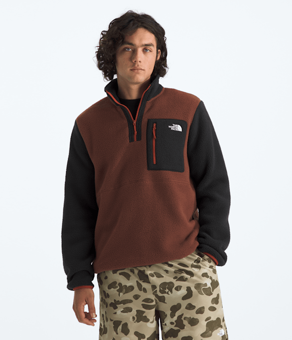 The North Face Men’s Yumiori ¼-Zip Fleece Jacket Pullover (Size: XS)