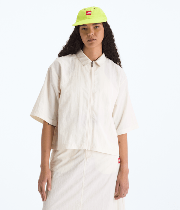 Women's TNF™ Red Box Nylon Short-Sleeve Shirt | The North Face