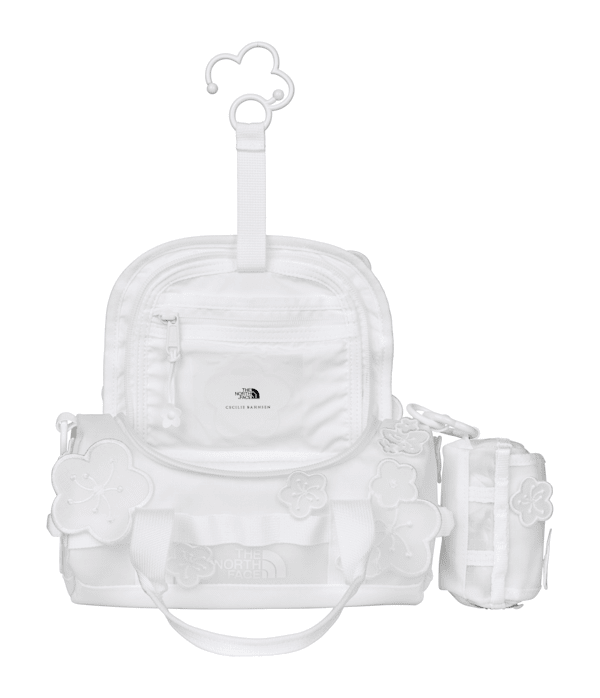 TNF x Cecilie Bahnsen Maria Translucent Base Camp Clutch | The