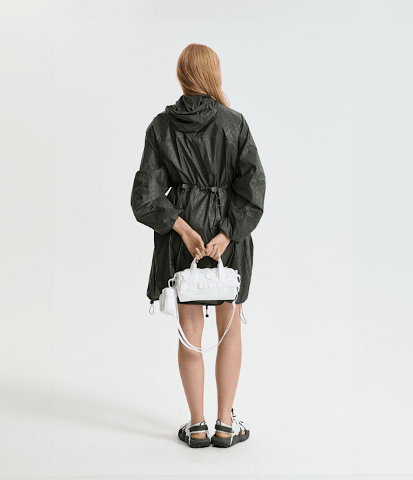 TNF x Cecilie Bahnsen Maria Translucent Base Camp Clutch | The