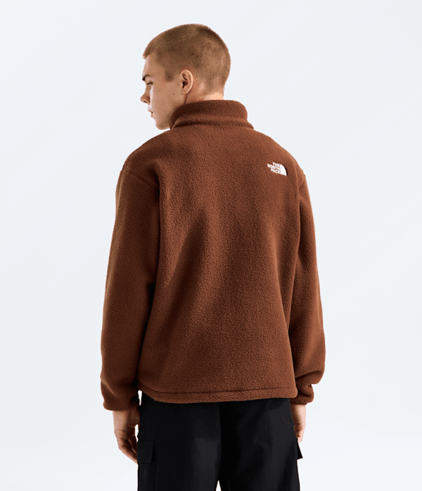 Mens-TNF-Fleeski-Zip-Pullover-