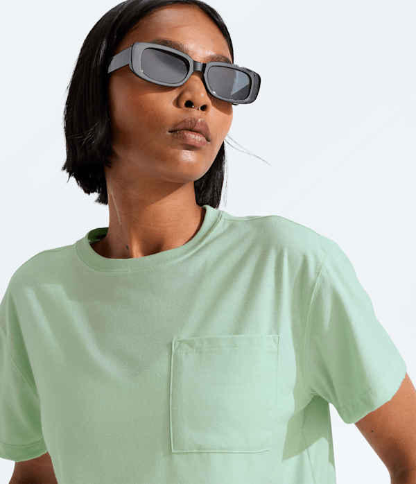 Women’s Tri-Blend Short-Sleeve Pocket Tee - thumbnail 8