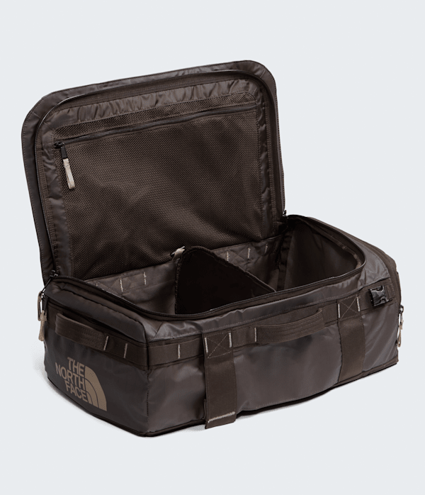 north face 32 liter backpack THE Base Camp Voyager Duffel32L, TNF Black/TNF White-NPF, OS Packed with easy The North Face Base Camp