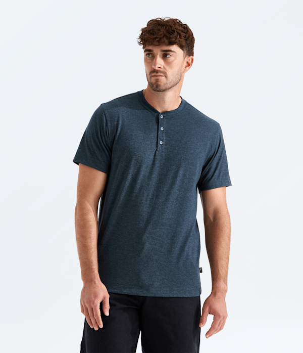 Men’s Tri-Blend Short-Sleeve Henley - thumbnail 10