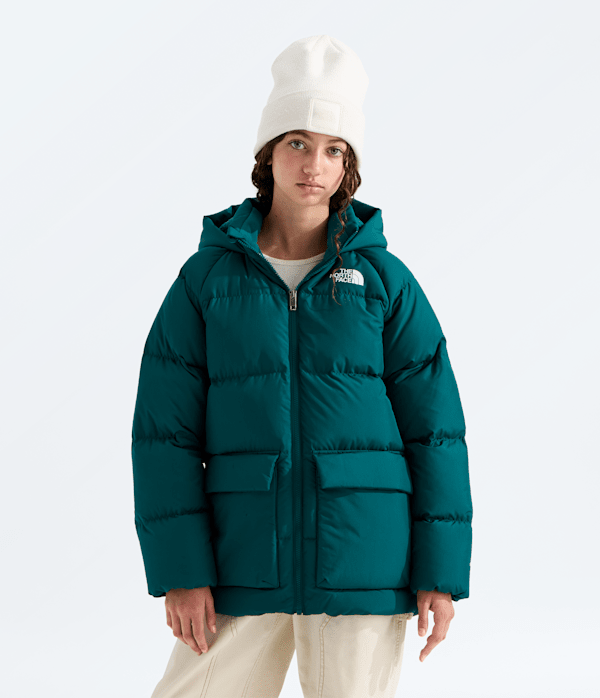 Boys' & Girls' North Down Fleece-Lined Short Parka | The North Face