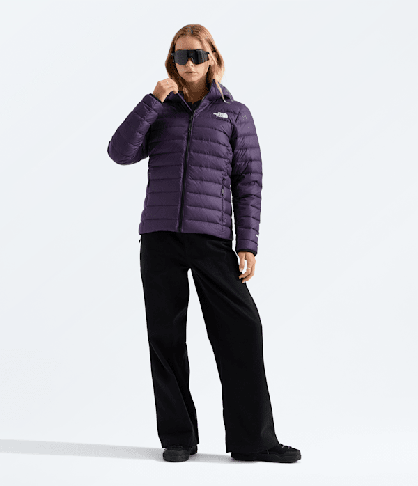 Women’s Classic Down Hooded Jacket - thumbnail 9