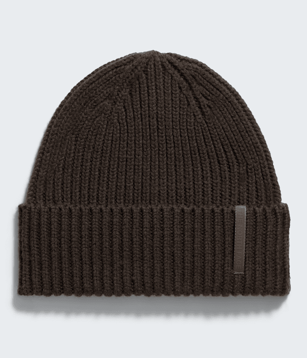 The North Face Wool Blend Beanie: Dark Chestnut