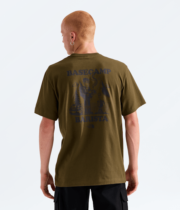 Unisex Basecamp Barista Relaxed Short-Sleeve Tee—Graphic - thumbnail 2