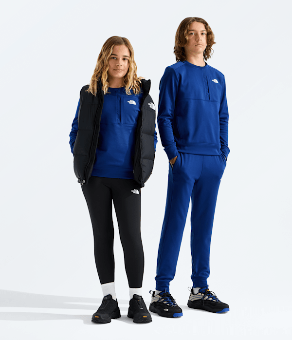 The North Face T-Shirtn TNF™ Performance Fleece Crew (Size: XXL(18/20)): Bold Blue