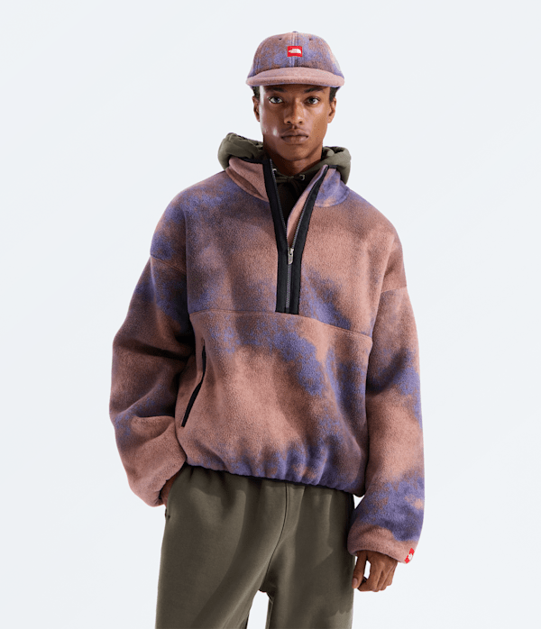 トップス U Remake frills jacket Men's TNF™ Red Box Printed ½-Zip Fleece | The North Face