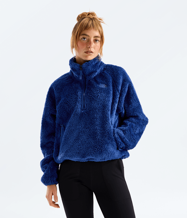 The North Face Women’s Osito Evolve ½ Zip Fleece Jacket (Size: Medium): Bold Blue