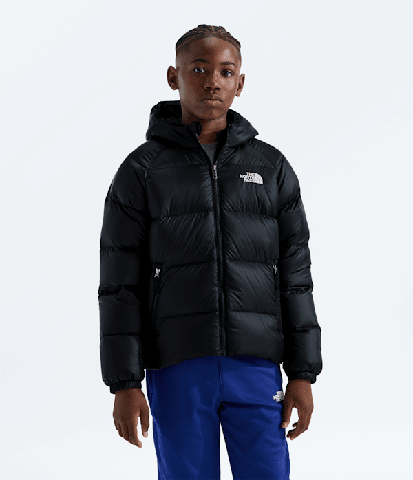Boys’ Hydrenalite™ Down Hooded Jacket - thumbnail 4