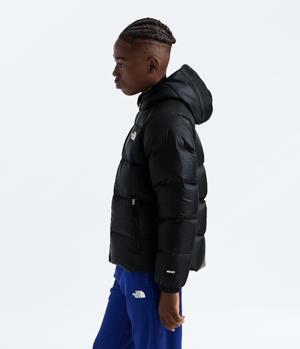 Boys’ Hydrenalite™ Down Hooded Jacket - thumbnail 7