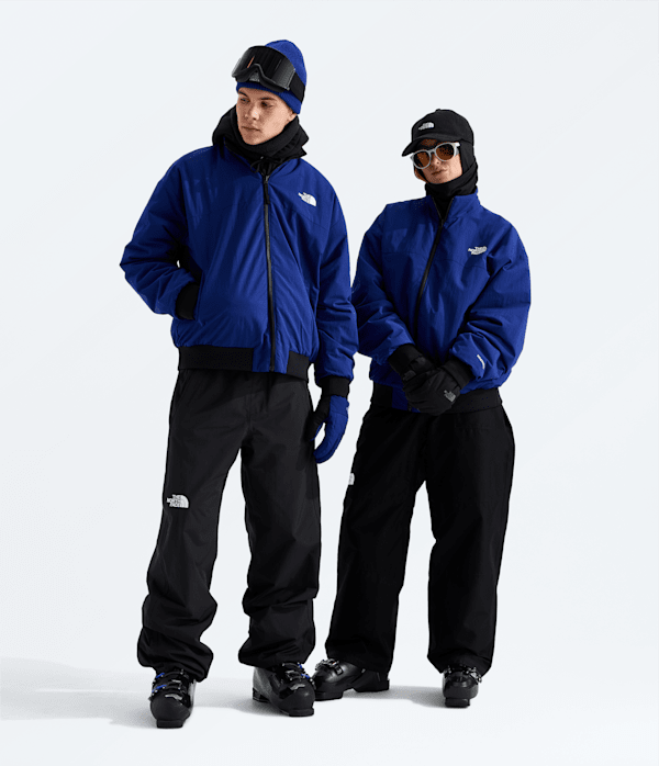 The North Face Afterburner Reversible Bomber Jacket (Size: XXL): Bold Blue