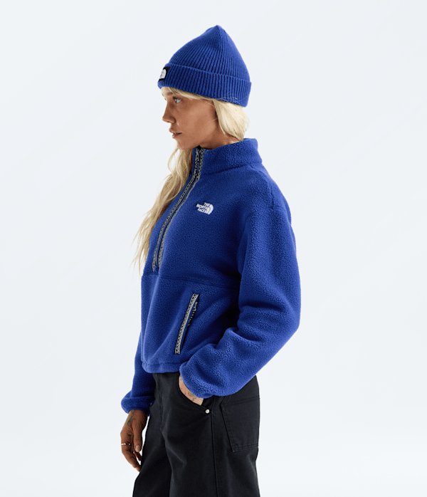 【美品】The North Face 130スキーウェア ネイビー/ブルー Women's TNF™ Fleeski ¼-Zip Pullover | The North Face