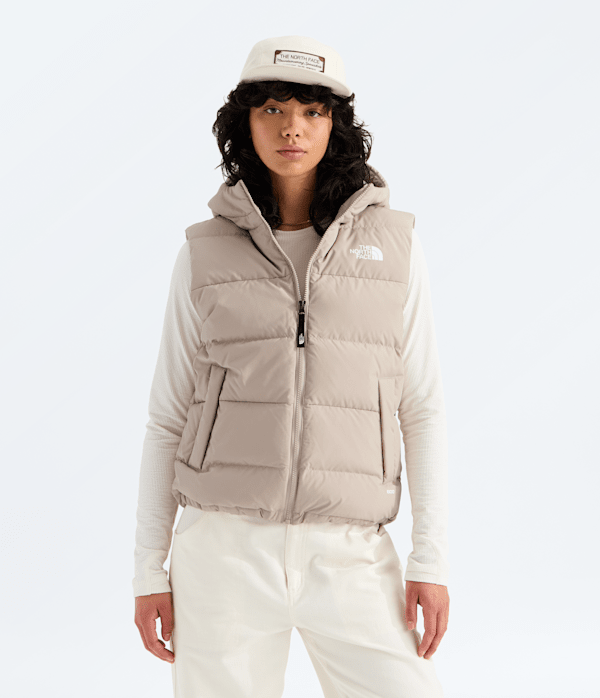 The North Face Women’s Frost Fall Vest (Size: Small): Timeless Taupe