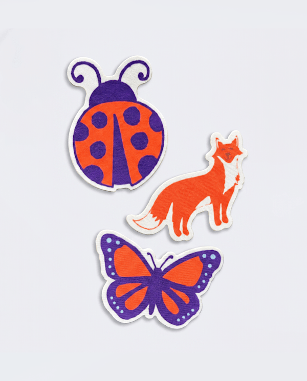 Woodland Critters Patches 3-Pack - thumbnail 2