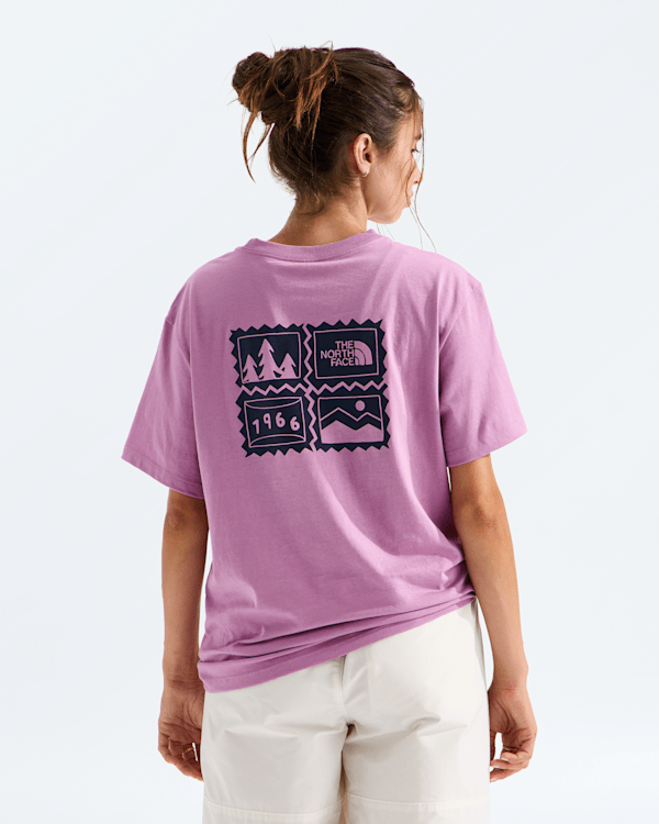 Women’s Exploring Stamps Relaxed Short-Sleeve Tee - thumbnail 7