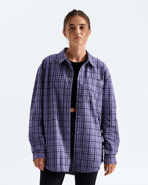 Women’s Mountain Falls Flannel Button-Down Long-Sleeve Shirt