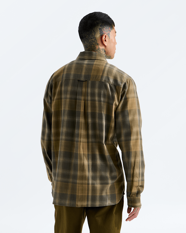 Men’s Mountain Falls Flannel Button-Down Long-Sleeve Shirt - thumbnail 10