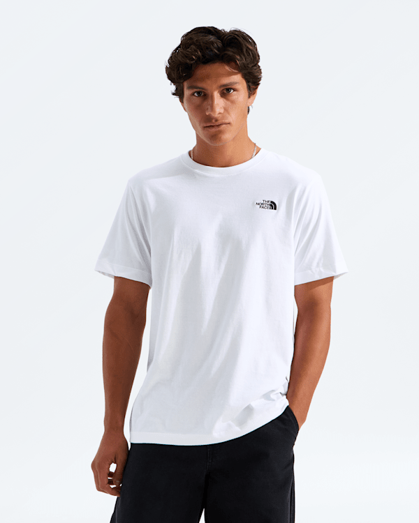 The North Face Men’s Evolution Simple Dome Regular Short-Sleeve T-Shirt (Size: Large): White