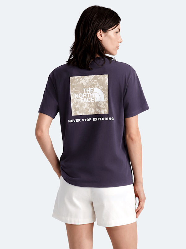 The North Face Women’s Glacier Drift Relaxed Short-Sleeve T-Shirt (Size: Small): Endless Dusk