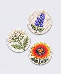 Flower Patches 3-Pack