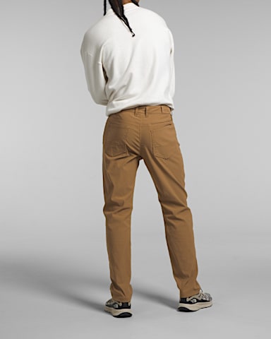 Pantalons cinq poches Sprag pour hommes TNF Brun Utilitaire BACK