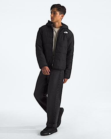 Veste rversible Shasta fermeture clair pour garons TNF Noir TNF HERO2