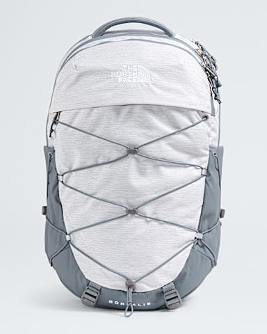 Womens Borealis Backpack 27L TNF TNF White Metallic MelangeMid Grey HERO