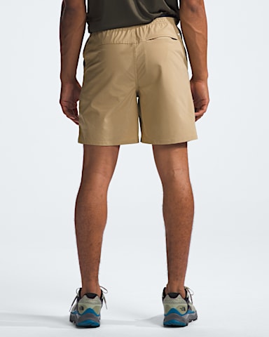 Mens Wander Short 20 TNF Khaki Stone BACK