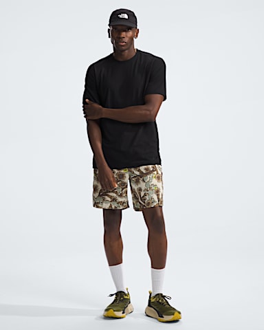 Mens Dune Sky ShortSleeve Crew TNF TNF Black HERO2