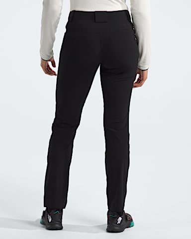 Womens Summit Series Off Width Pants TNF TNF Black BACK