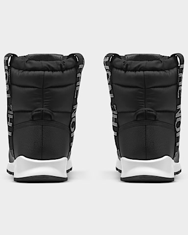 Bottes impermables sans lacets ThermoBall pour jeunes TNF Noir TNFBlanc TNF BACK