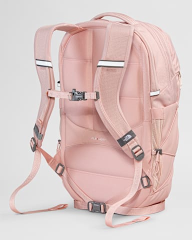 Womens Borealis Backpack 27L TNF Pink Moss Dark HeatherGardenia White BACK
