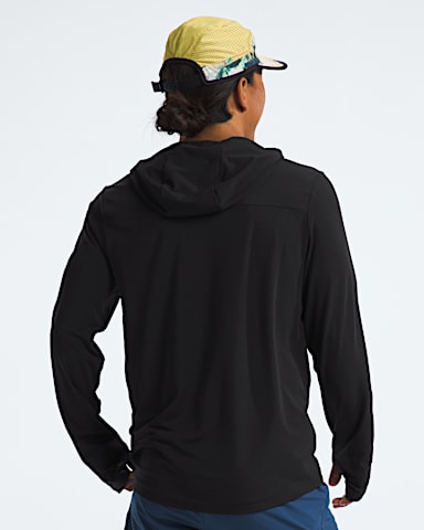 Mens Adventure Sun Hoodie TNF TNF Black BACK