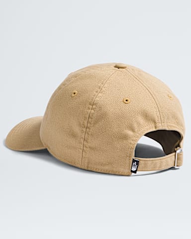 Roomy Norm Hat TNF Washed Khaki StoneHorizontal Logo BACK
