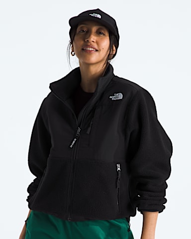 Womens Retro Denali Jacket TNF TNF Black Main