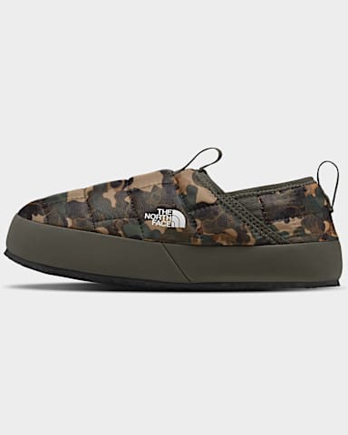 Youth THERMOBALL Traction Mules II TNF Utility Brown Camo Texture PrintNew Taupe Green HERO